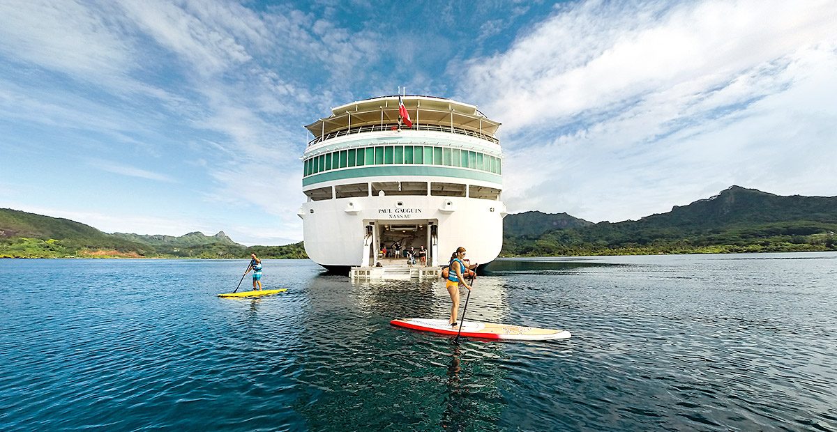 Explore the bay by paddleboard.